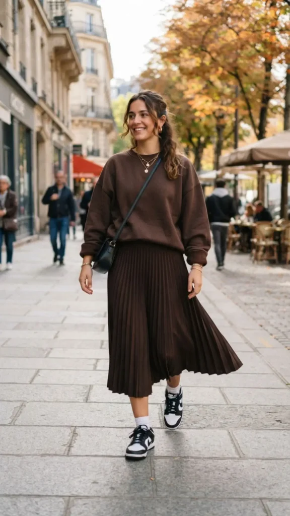 Brown monochrome Disneyland outfit