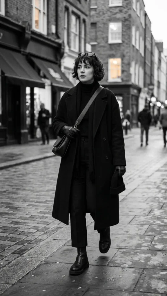 Monochrome All-Black Look